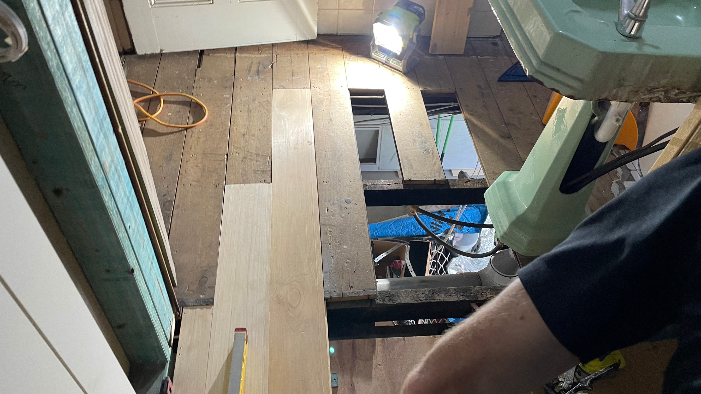 Flooring installation