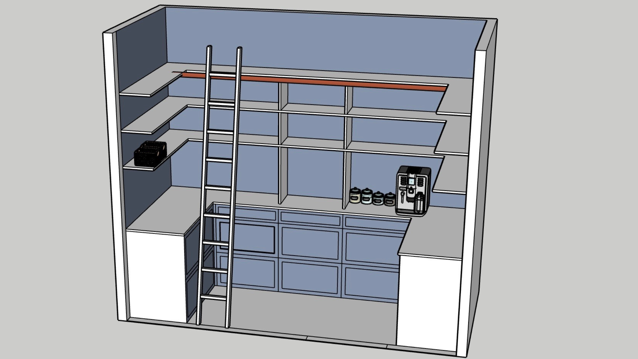 pantry 3D design