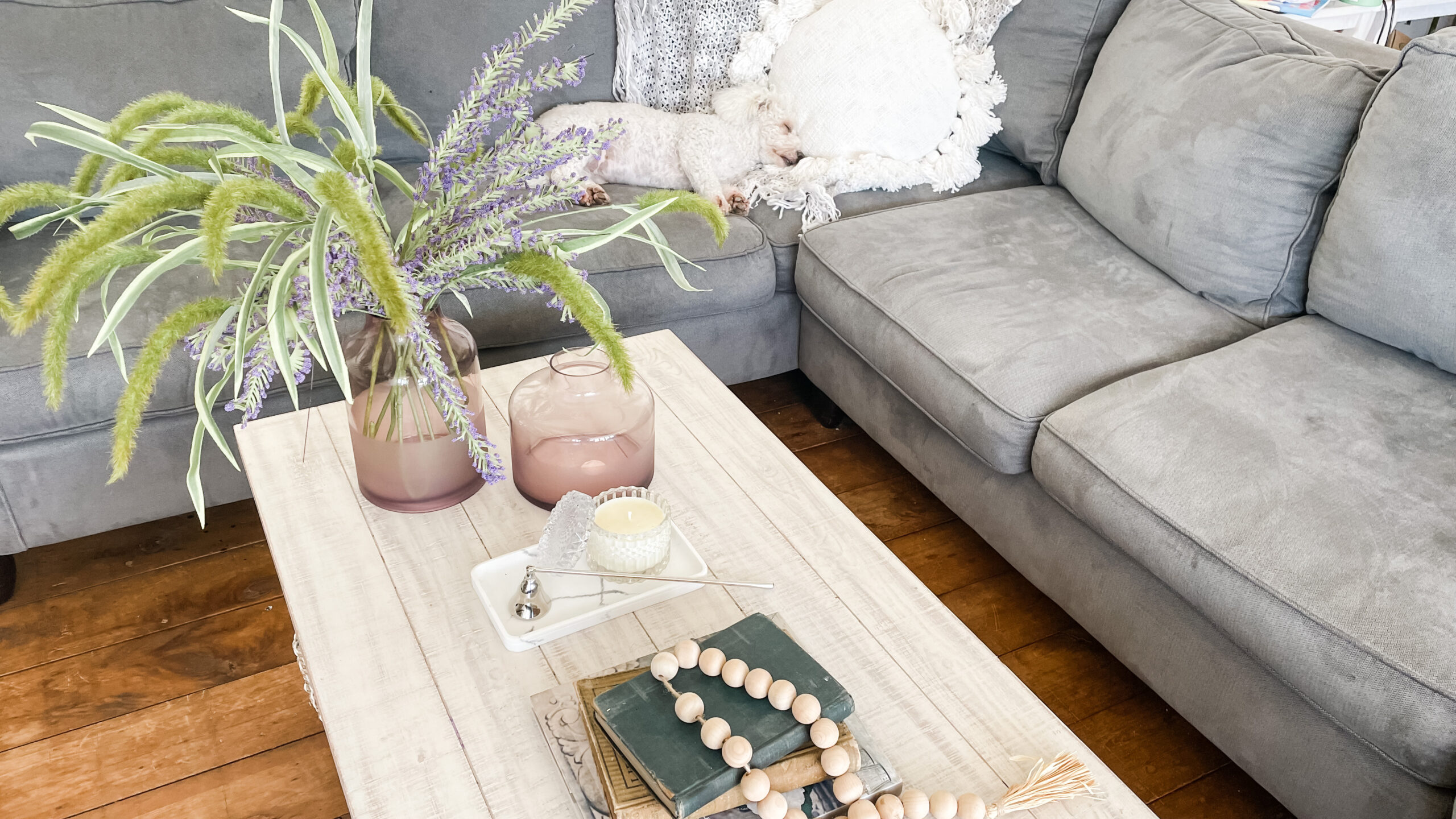 coffee table styling